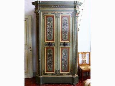 Armadio da Biblioteca in Legno Laccato