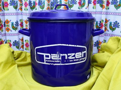 Pentolone in Smalto Blu
