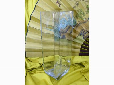 Grande Vaso in Vetro Incolore