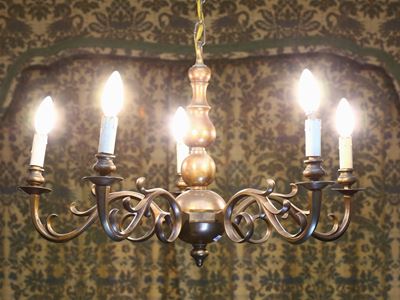 Lampadario in Bronzo