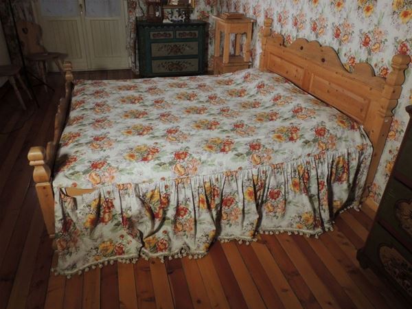 Tappezzeria in misto lino per camera da letto