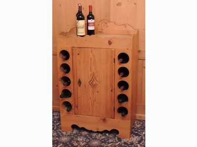 Cantinetta Tirolese in Legno di Abete