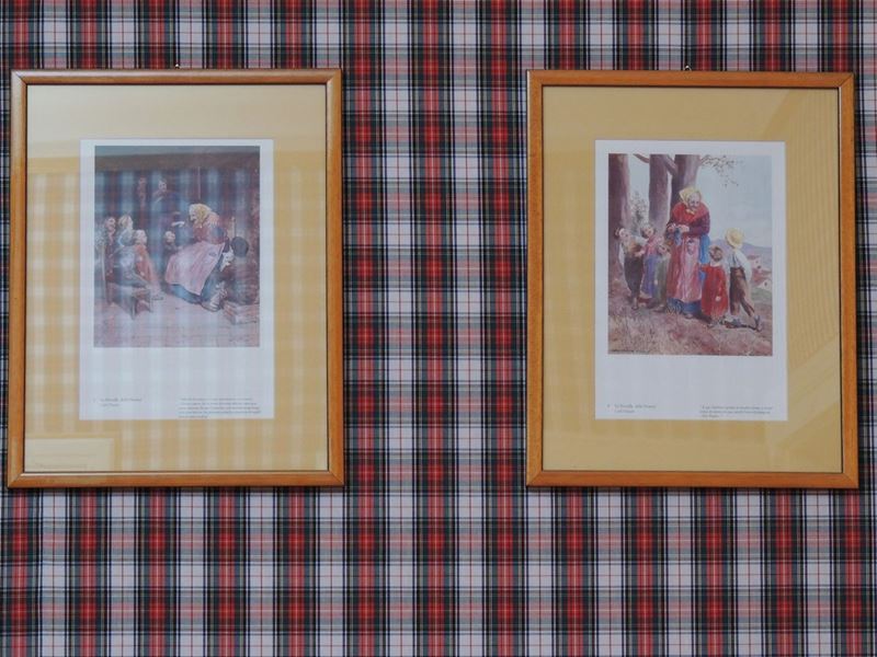 Serie di Sedici Piccole Stampe Decorative
