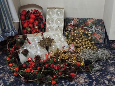Lotto di Decorazioni Natalizie