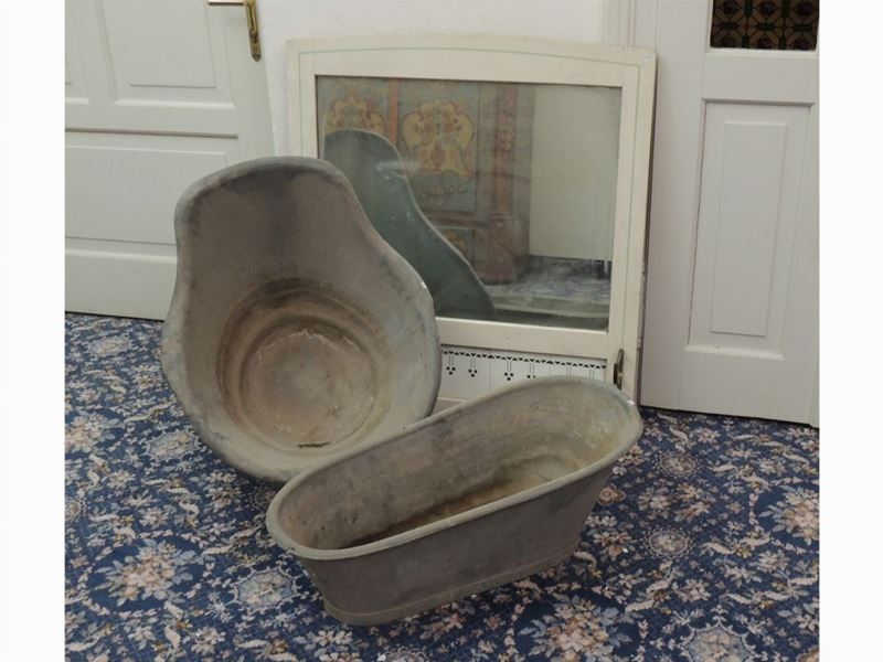 Lotto di Complementi di Arredo per Sala da Bagno