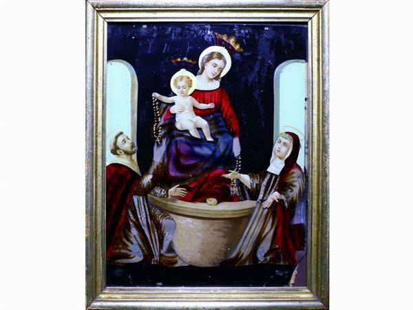 Our Lady of Pompeii  (beginning of 20th century)  - Auction The florentine house of the soprano Marcella Tassi - Maison Bibelot - Casa d'Aste Firenze - Milano