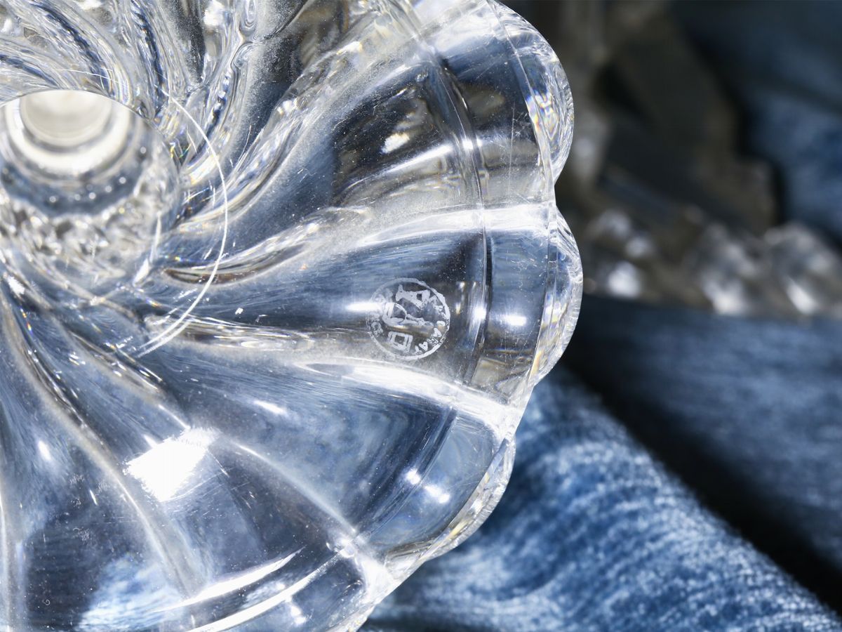Flambeau in Cristallo Baccarat