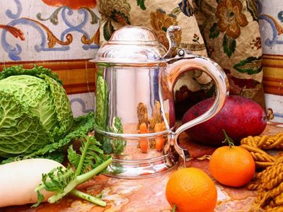 Grande Tankard in Argento