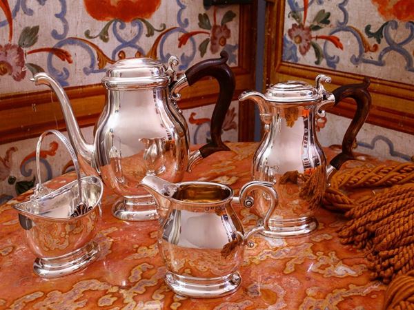 A silver tea set  (London, William Brown, 1812)  - Auction Furniture and Paintings from Palazzo al Bosco and from other private property - Maison Bibelot - Casa d'Aste Firenze - Milano