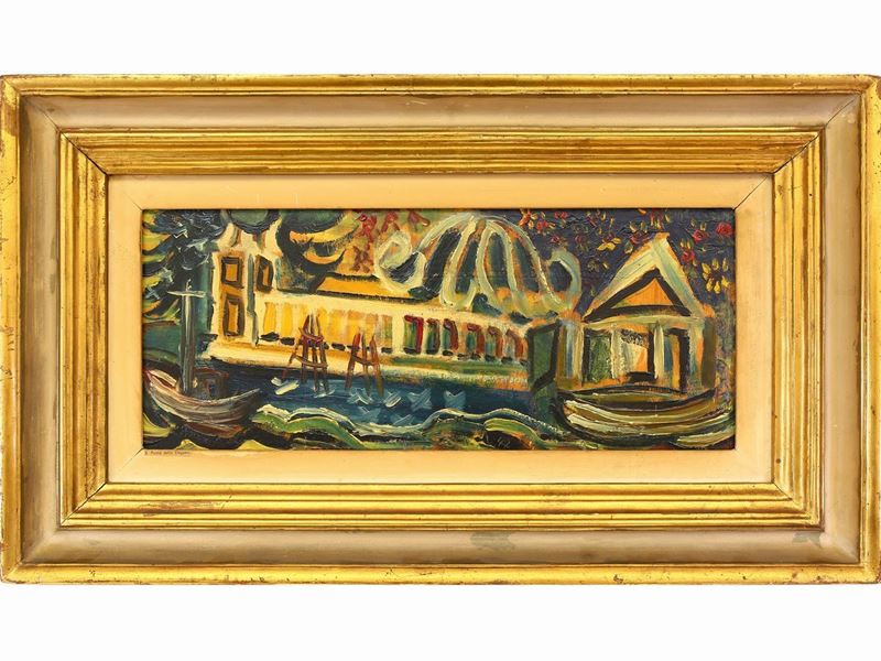 Carlo Hollesch - Punta della Dogana 1947