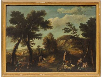 Paesaggio con Personaggi