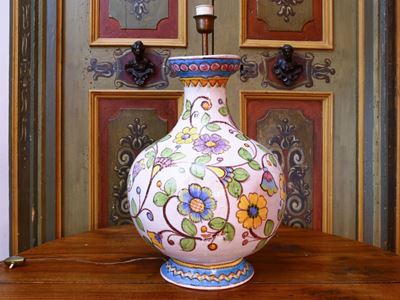 Grande Lume in Ceramica di Vietri