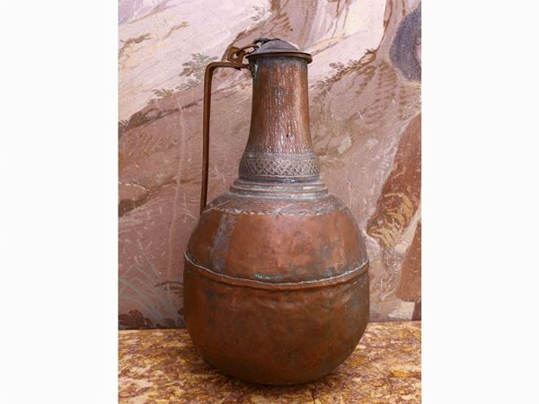 A large copper vases  - Auction Furniture and Paintings from Palazzo al Bosco and from other private property - Maison Bibelot - Casa d'Aste Firenze - Milano