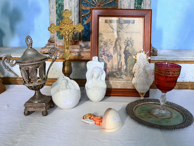 Lotto di Accessori da Altare