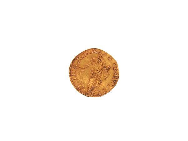 One 1 Scudo coin, Paul III Pontif (1534-1549)