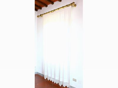 Coppie di Tende Ricamate con Sfilature