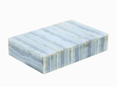 Scatola in Agata Azzurra