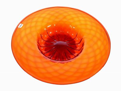Centrotavola in Vetro Arancio