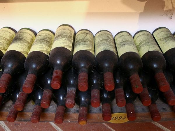 Thirty-seven Chianti Classico Palazzo al Bosco La Romola, 1993 bottles