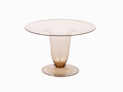 Vaso in Vetro Soffiato Fumé
