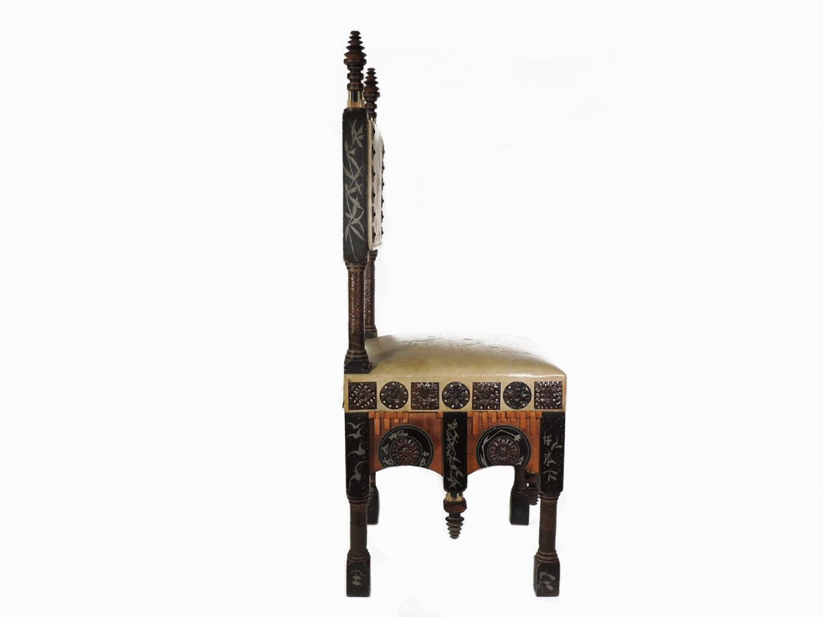 Carlo Bugatti - Sedia 1895 Circa