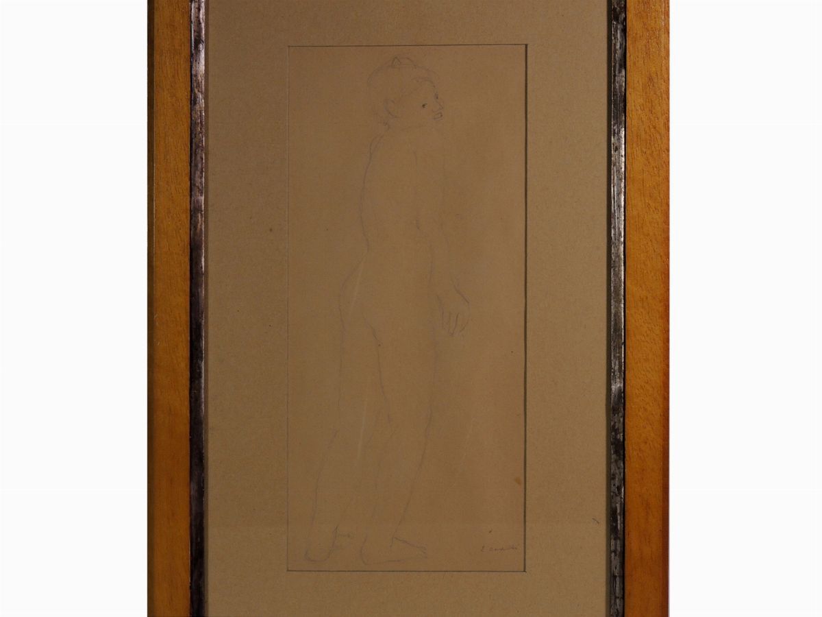 Emanuele Cavalli - Nudo Femminile
