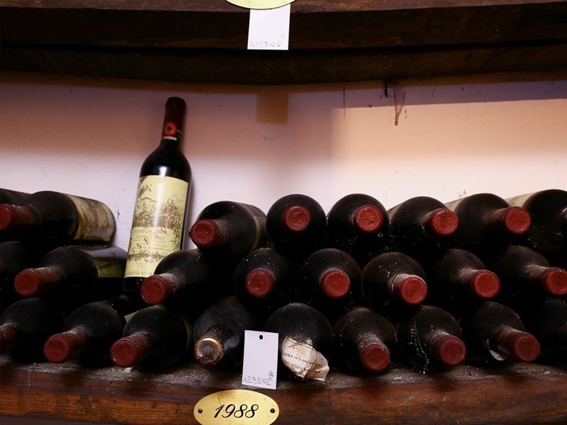 Trentasei Bottiglie di Chianti Classico Palazzo al Bosco la Romola, 1988
