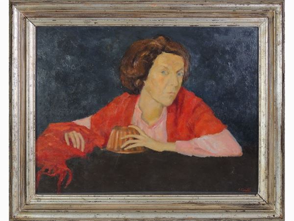 Emanuele Cavalli - Ritratto femminile