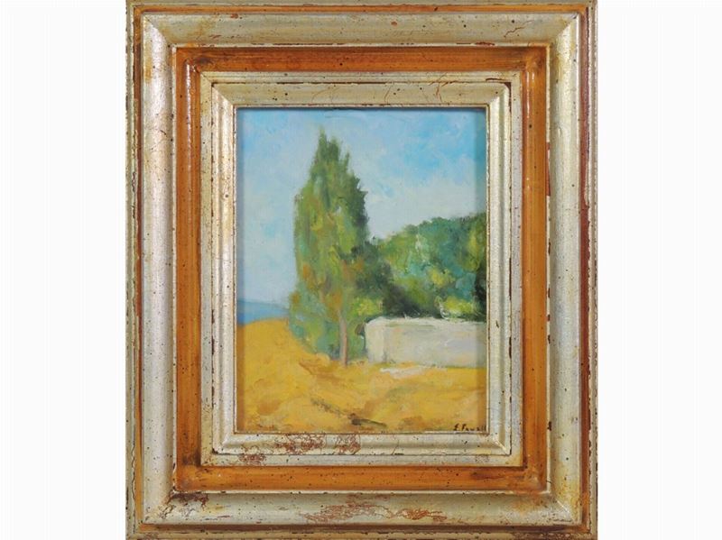 Emanuele Cavalli - Paesaggio 1976