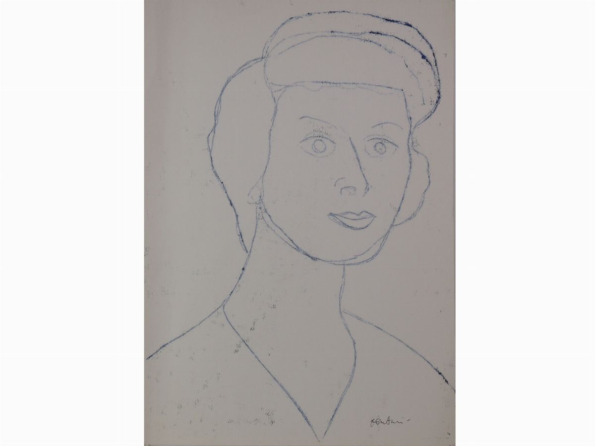 Venturino Venturi - Ritratto Femminile