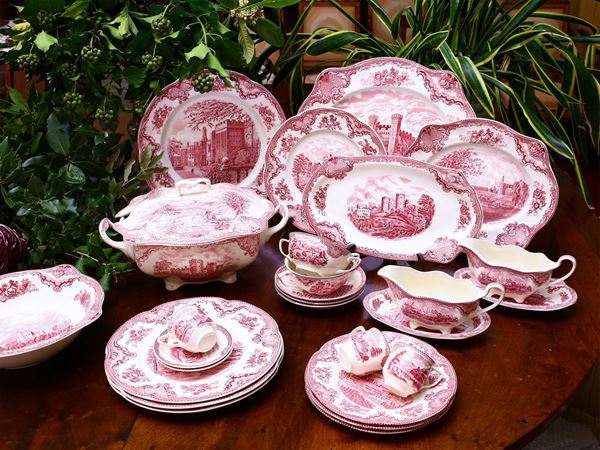 An english pottery plates service  - Auction Furniture and Paintings from Palazzo al Bosco and from other private property - Maison Bibelot - Casa d'Aste Firenze - Milano