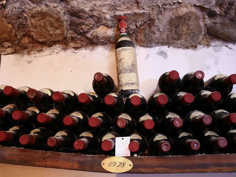 Quarantaquattro Bottiglie di Chianti Classico Palazzo al Bosco la Romola, 1978