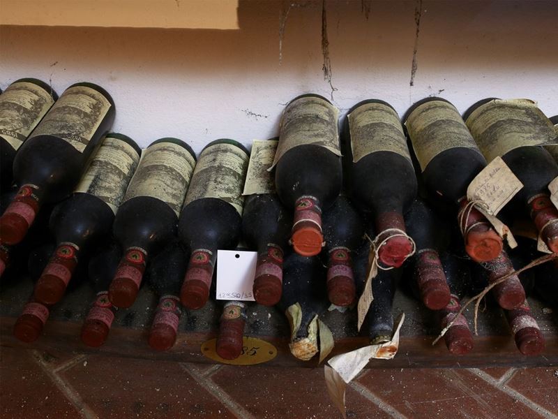 Quarantaquattro Bottiglie di Chianti Classico Palazzo al Bosco la Romola, 1985