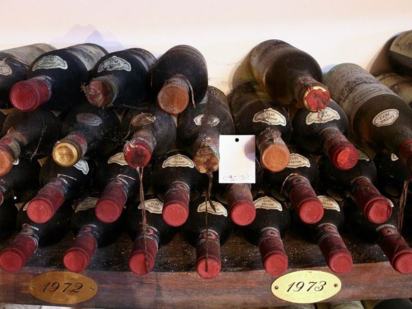 Quarantasette bottiglie di Chianti Classico Palazzo al Bosco La Romola, 1973