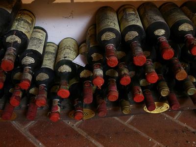 Quarantasette Bottiglie di Chianti Classico Palazzo al Bosco la Romola, 1975/1976/1977
