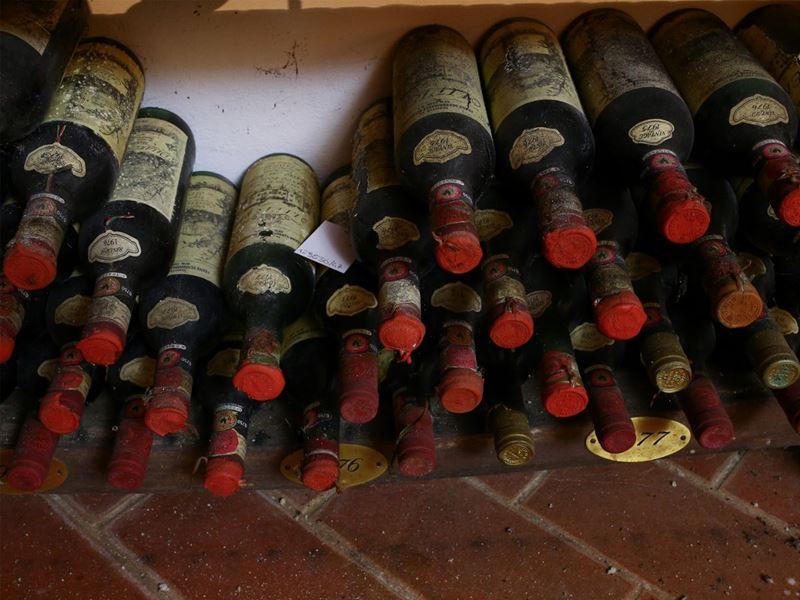 Quarantasette Bottiglie di Chianti Classico Palazzo al Bosco la Romola, 1975/1976/1977