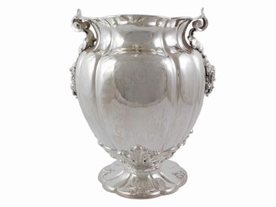 Grande Vaso in Argento Miracoli Milano