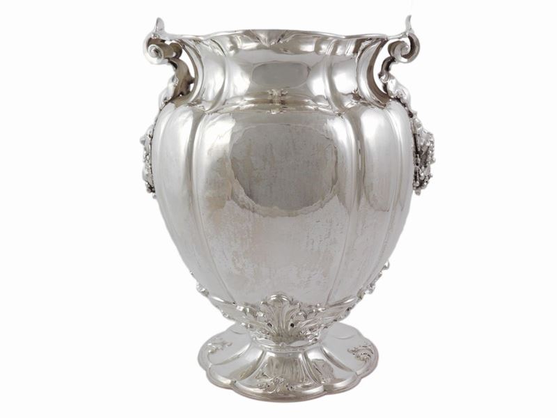Grande Vaso in Argento Miracoli Milano