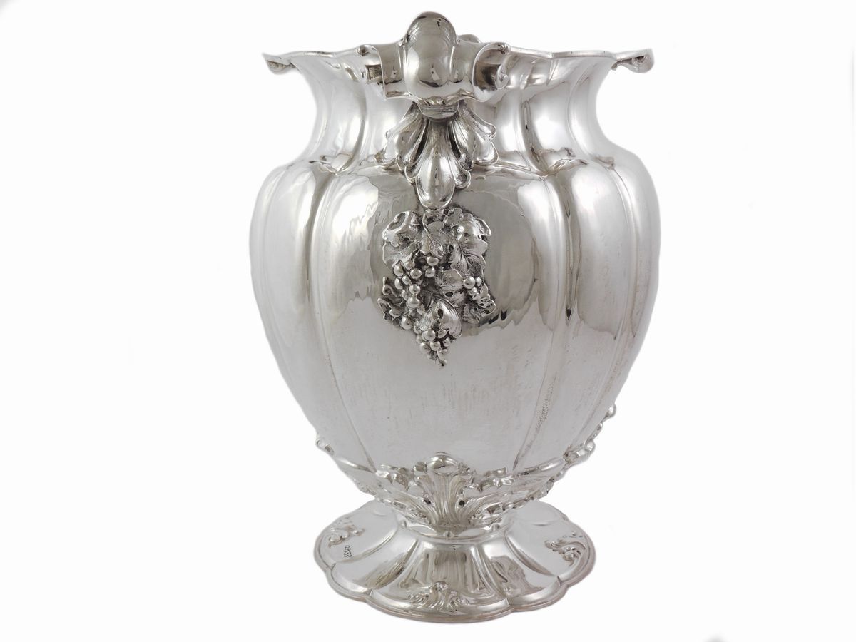 Grande Vaso in Argento Miracoli Milano