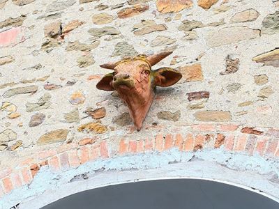 Insegna da Macelleria in Terracotta