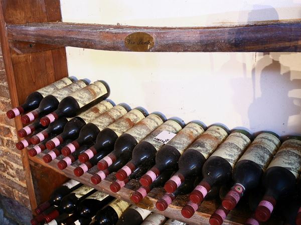 Trentuno bottiglie di vino bianco Palazzo al Bosco La Romola, 1988