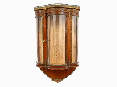 Vetrinetta Pensile per Collezioni in Satinwood