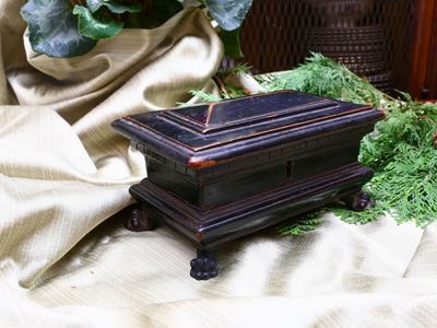Piccolo Scrigno in Legno Ebanizzato