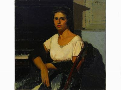 Ritratto della Signora Milani 1920 Circa