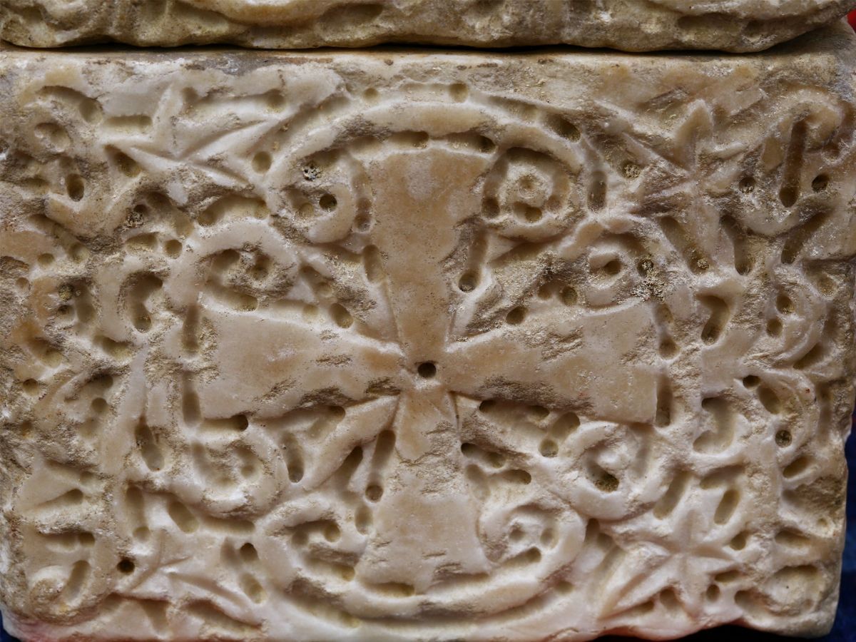 Urna in Marmo Bianco