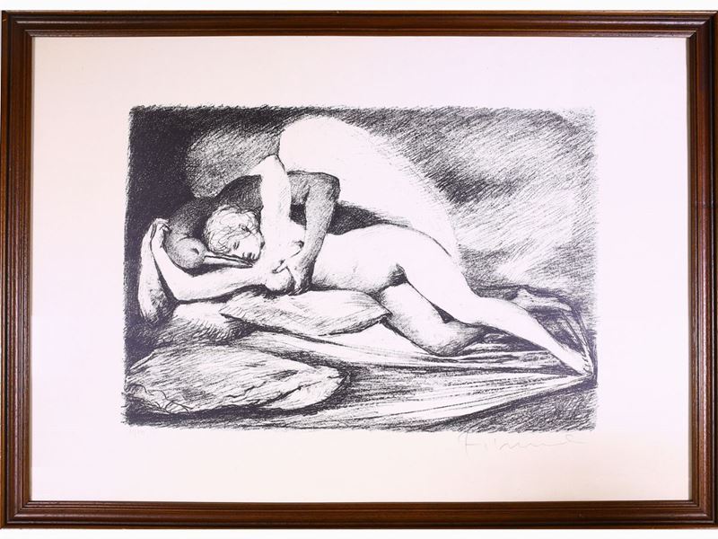 Salvatore Fiume - Leda e il Cigno