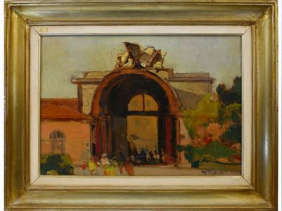 Veduta della Porta di San Marco