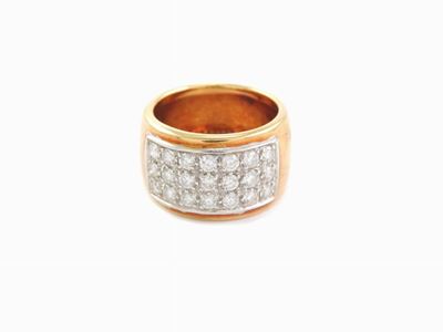 Anello Pomellato in Oro Giallo con Diamanti