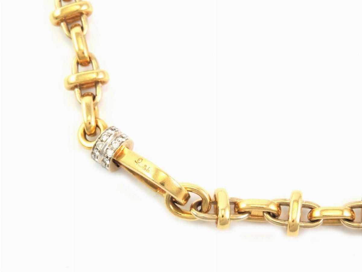 Collana Pomellato in Oro Giallo con Diamanti