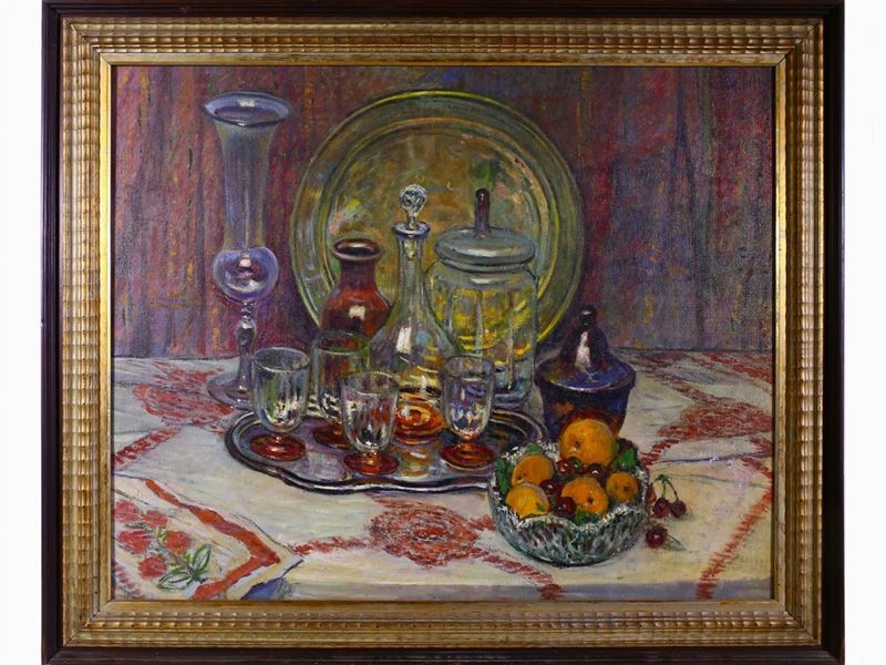 Galileo Chini - Vetri sul Tavolo 1930